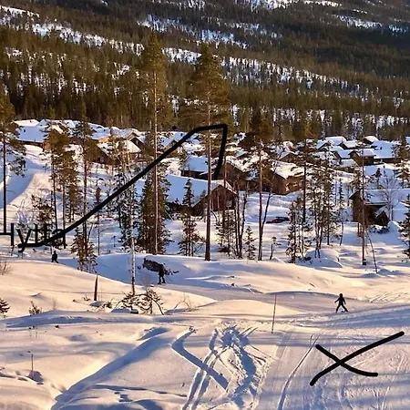 New Cabin With Mountain And Trailbiking And Ski In Ski Out Right Outside The Door Flå