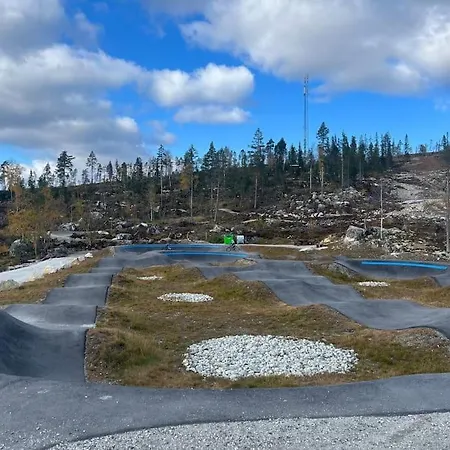 Σπίτι διακοπών New Cabin With Mountain And Trailbiking And Ski In Ski Out Right Outside The Door Flå